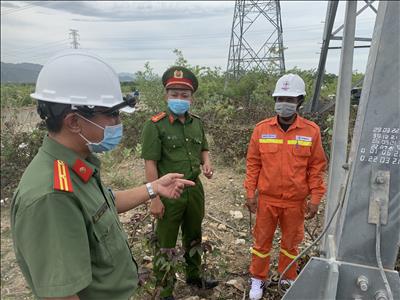 Đảm bảo an ninh, an toàn hệ thống lưới điện truyền tải khu vực tỉnh Bình Thuận, phục vụ Lễ Giỗ tổ Hùng Vương, 30/4 và 01/05/2022.